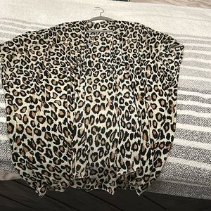 Cheetah Print Coverup